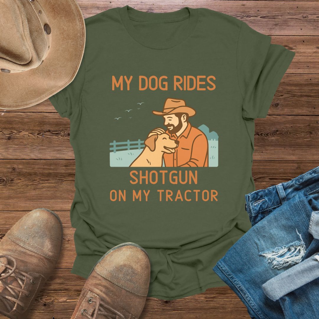 Rides Shotgun T-Shirt