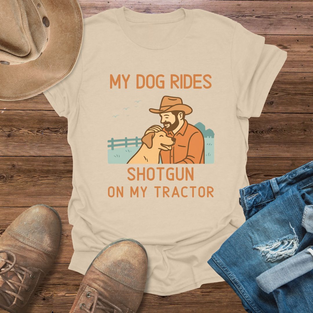 Rides Shotgun T-Shirt