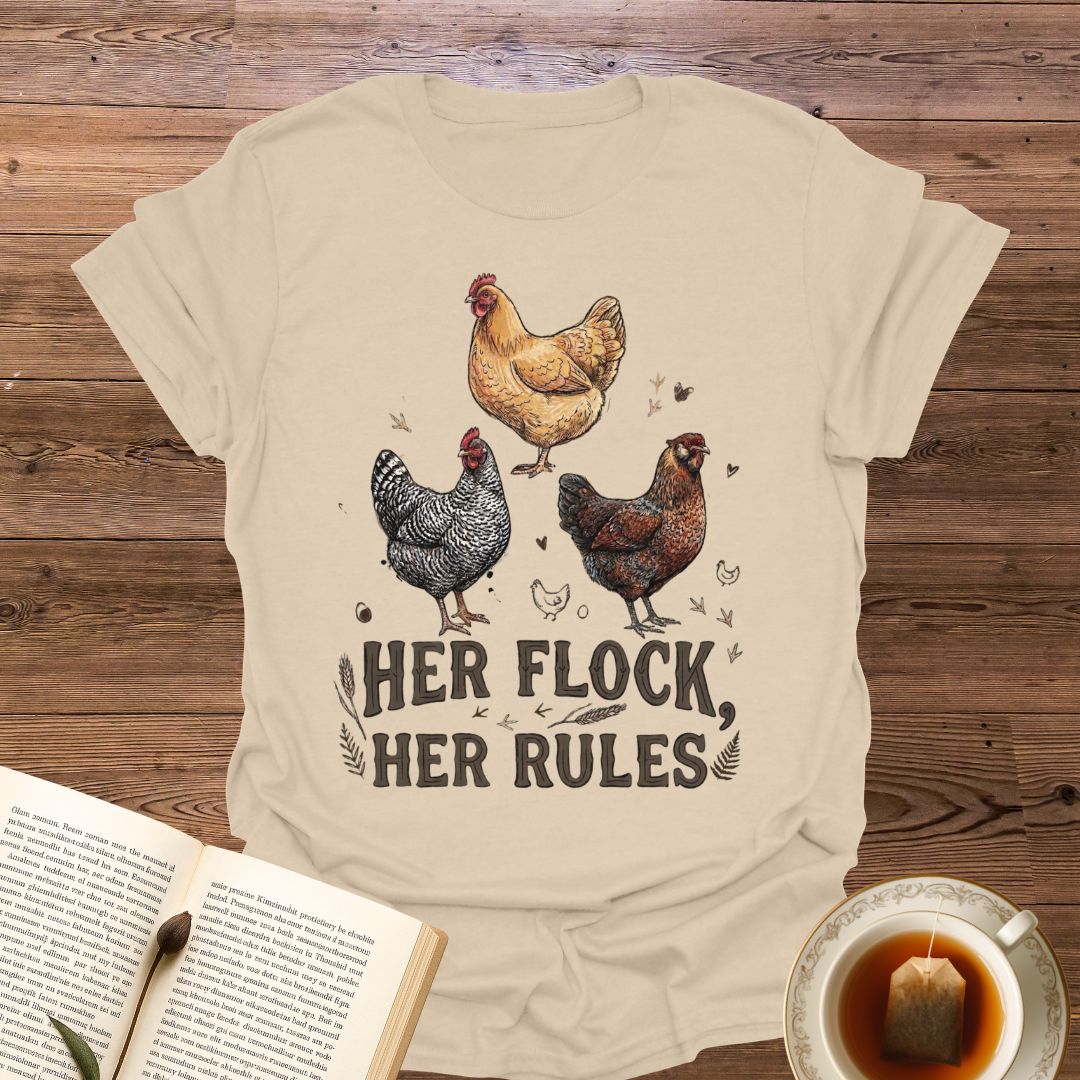 Her Flock Her Rules T-Shirt