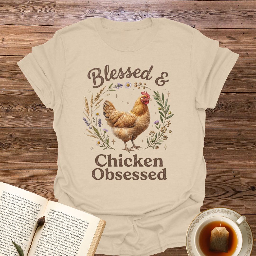 Blessed & Chicken Obsessed T-Shirt