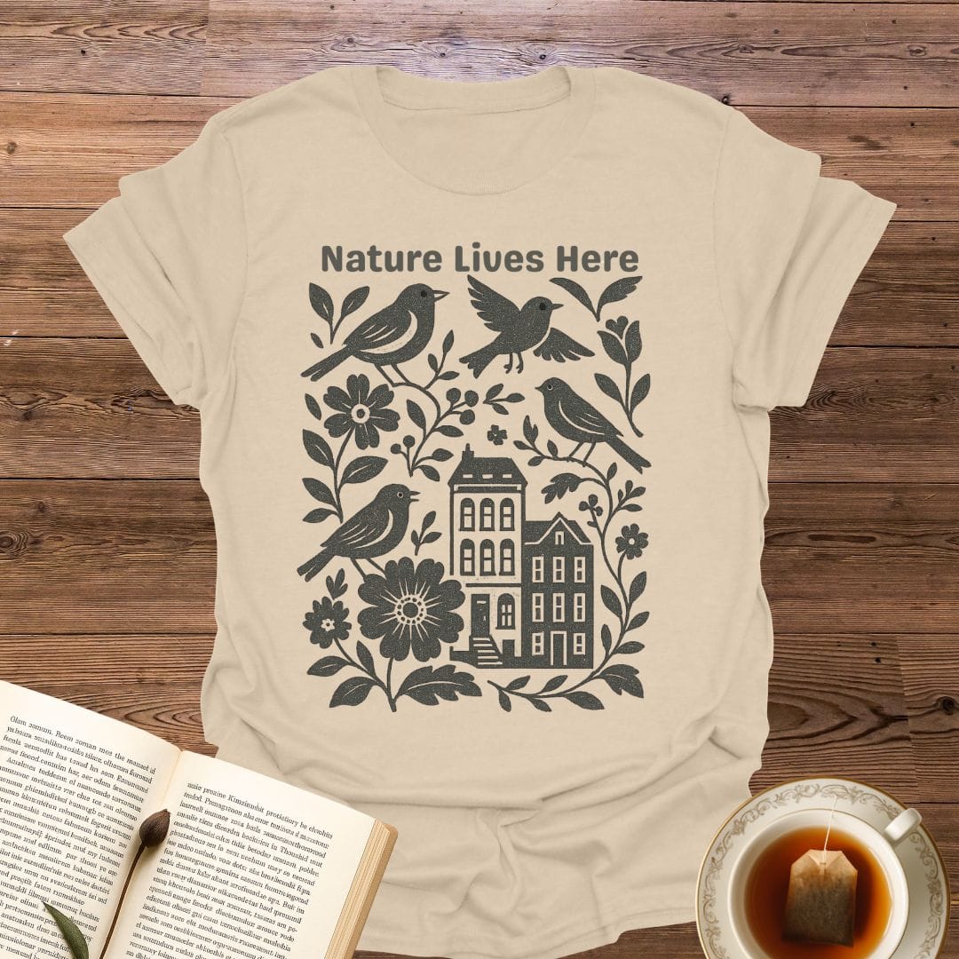Nature Lives Here T-Shirt