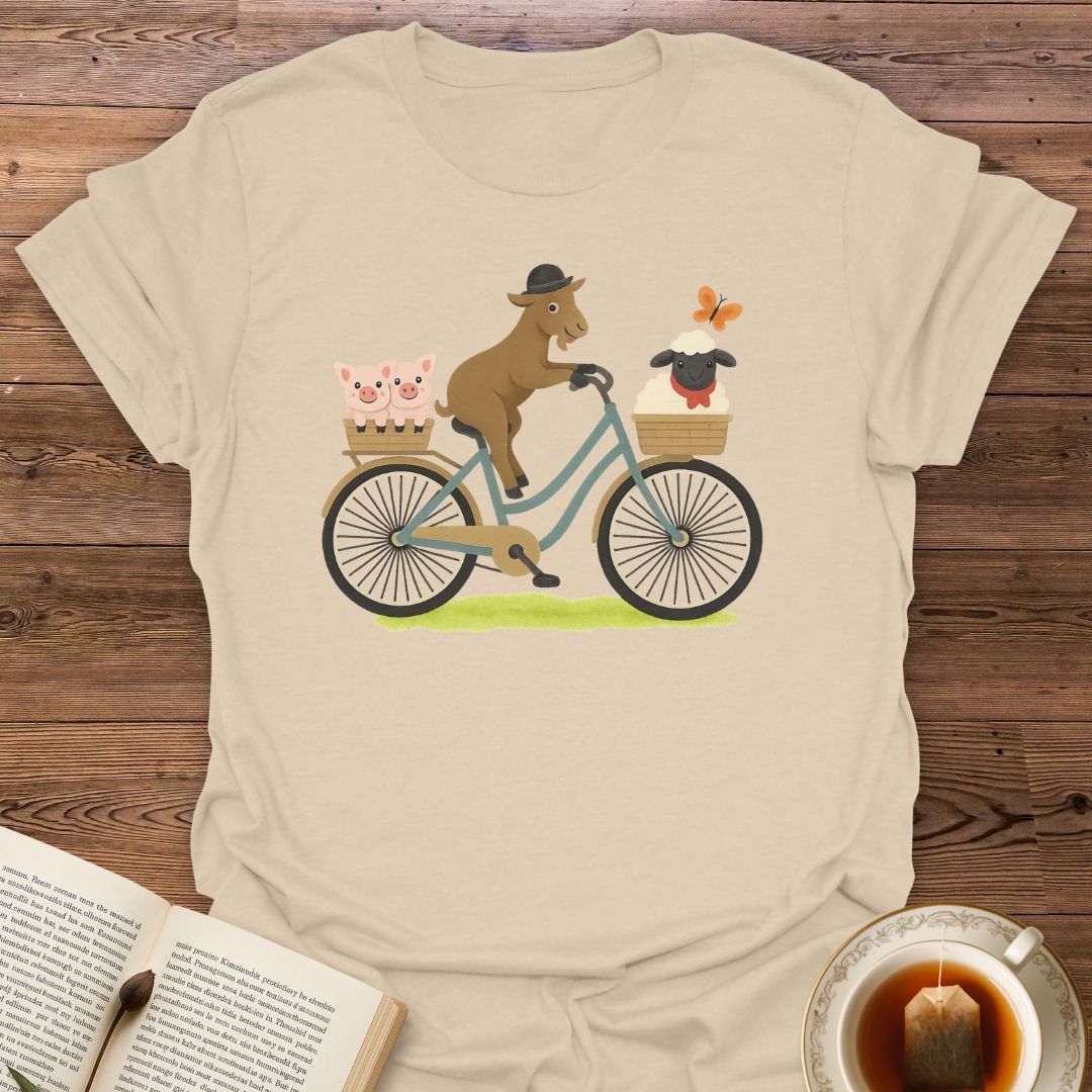Farm Friends On Wheels - Classic T-Shirt