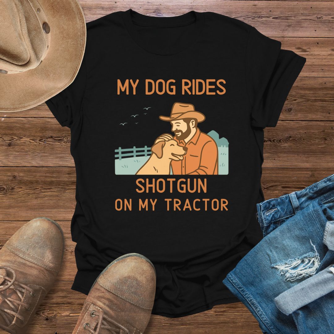 Rides Shotgun T-Shirt