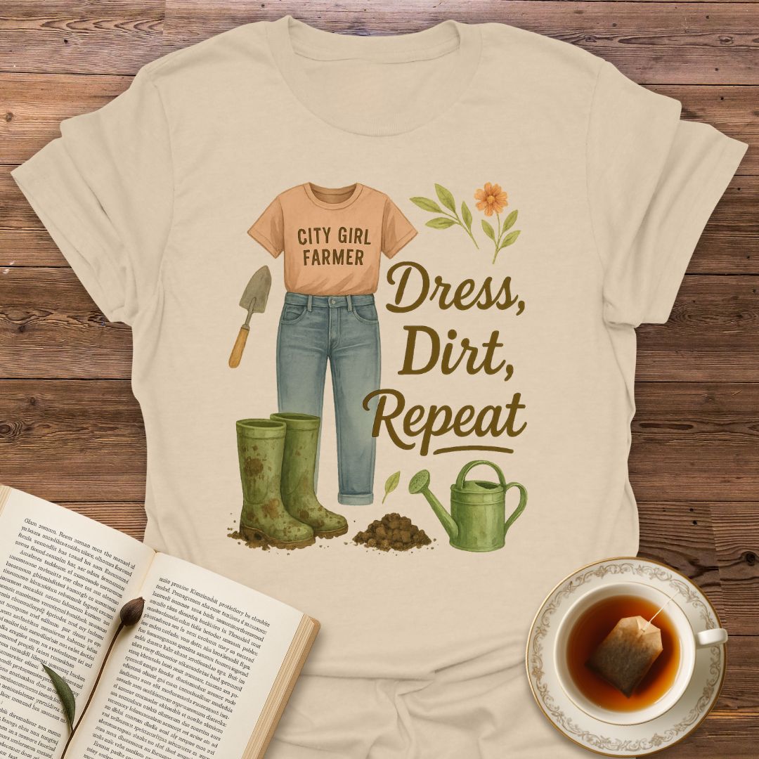 Dress, Dirt, Repeat - Classic T-Shirt