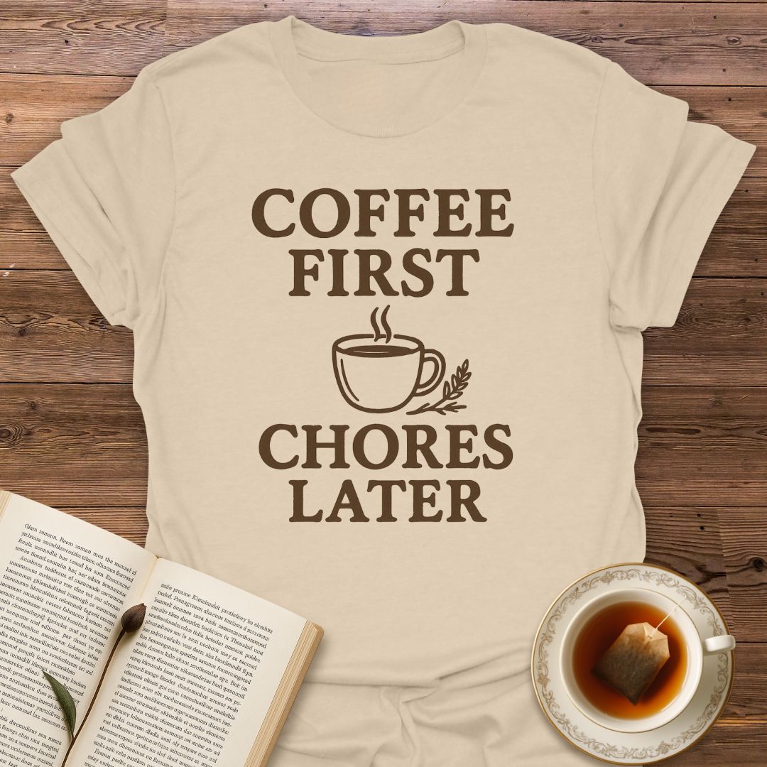 Coffee First - Classic T-Shirt