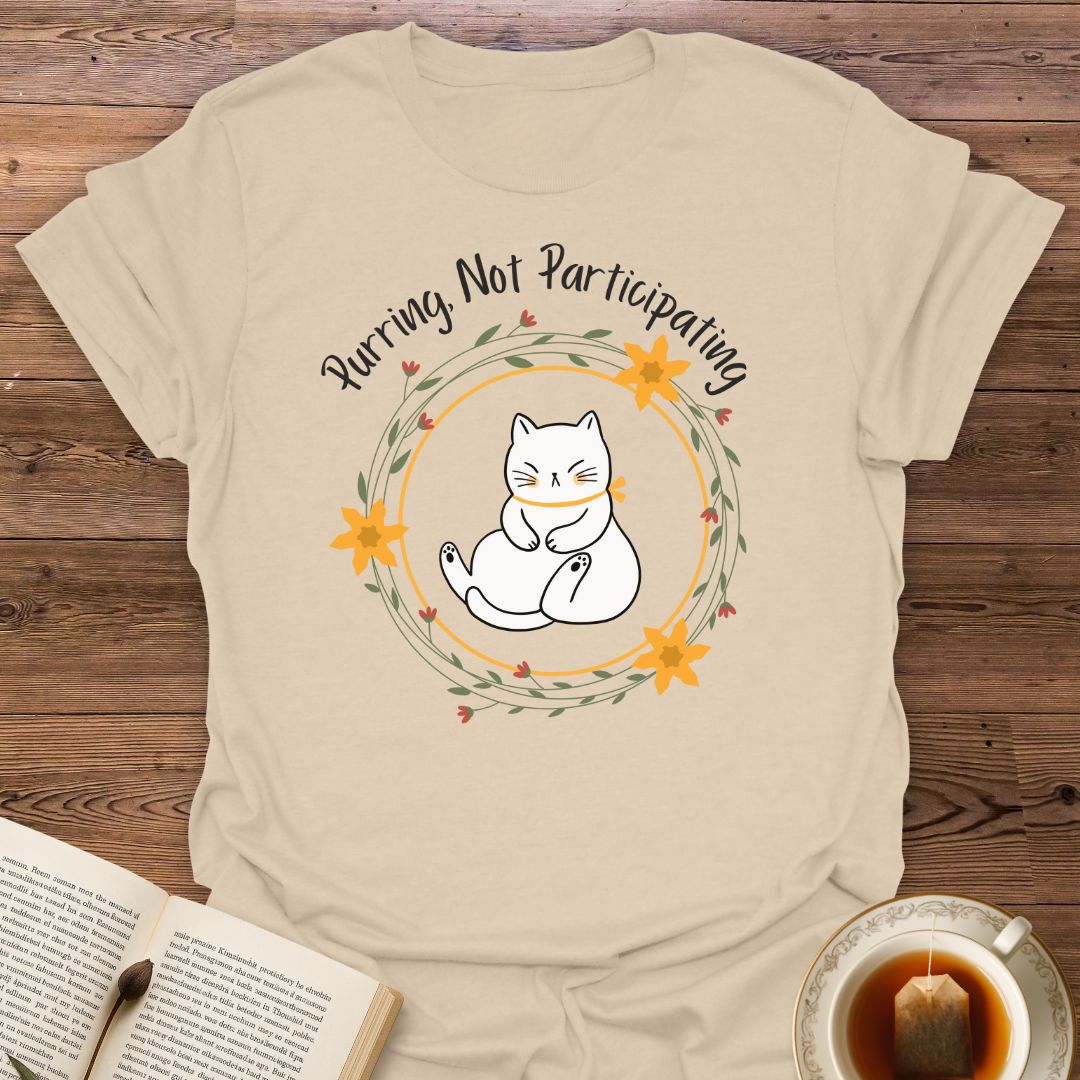 Purring, Not Participating Classic T-Shirt