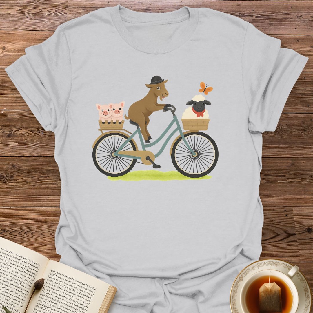 Farm Friends On Wheels - Classic T-Shirt