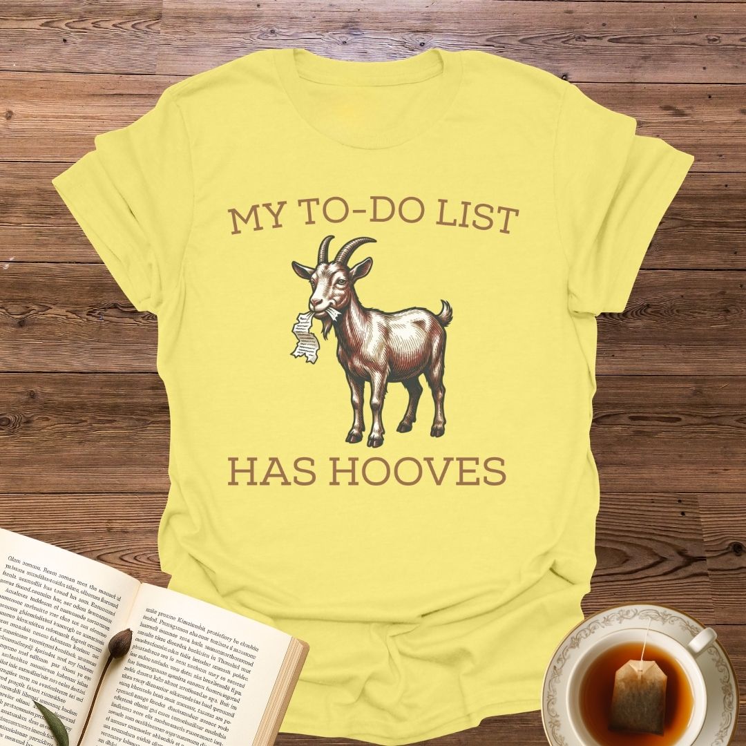 My To Do List  T-Shirt