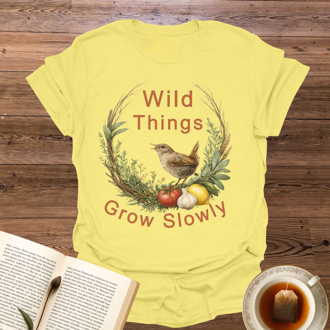 Wild Things Grow Slowly T-Shirt