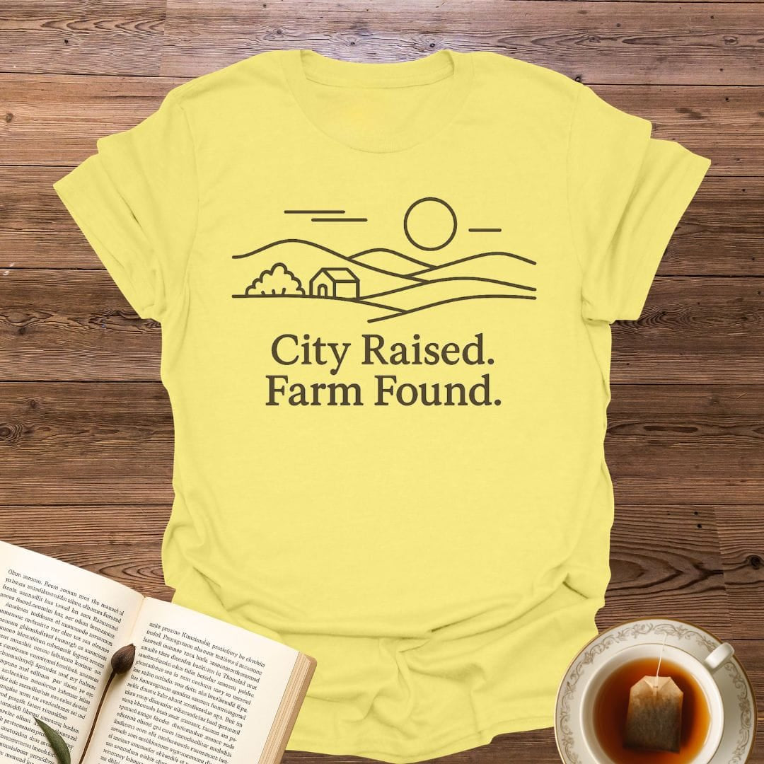 City Raised Farm Found T-Shirt