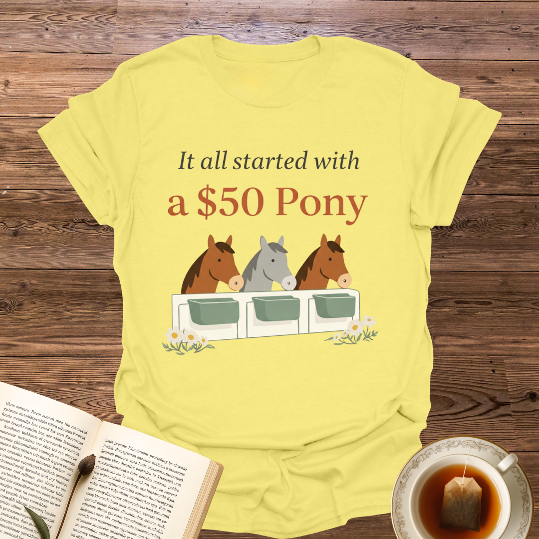 $50 Pony T-Shirt