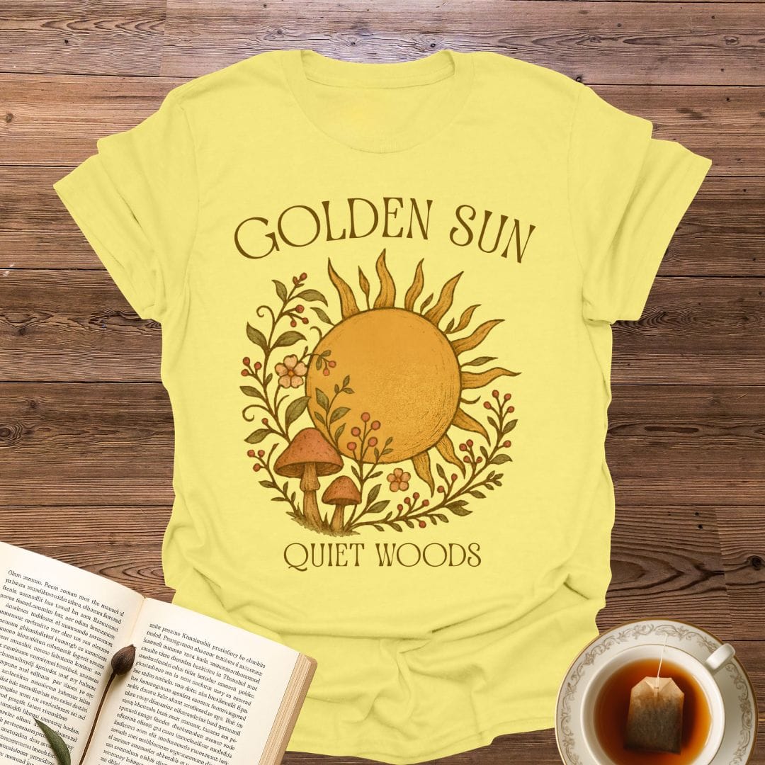 Golden Sun Quiet Woods T-Shirt