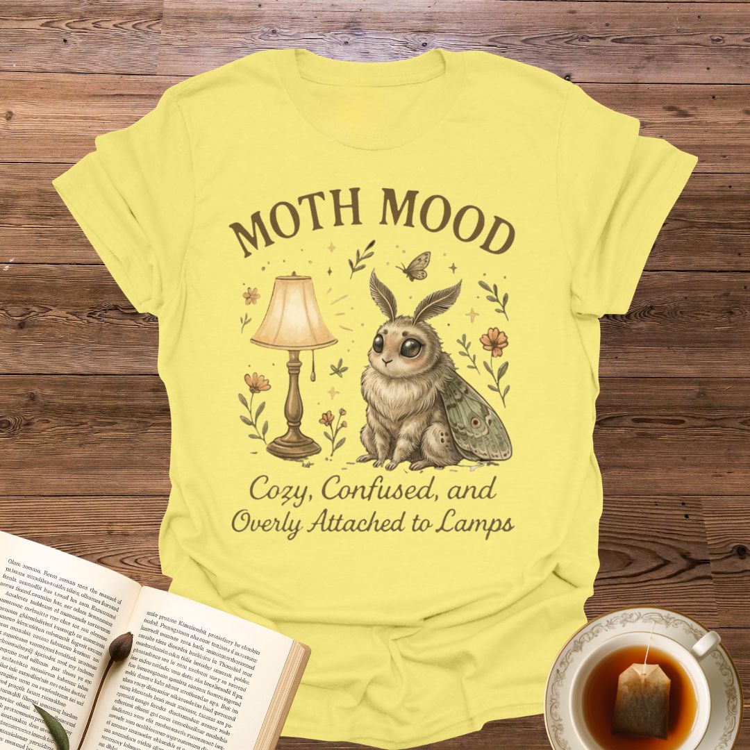 Cozy Moth Mood T-Shirt