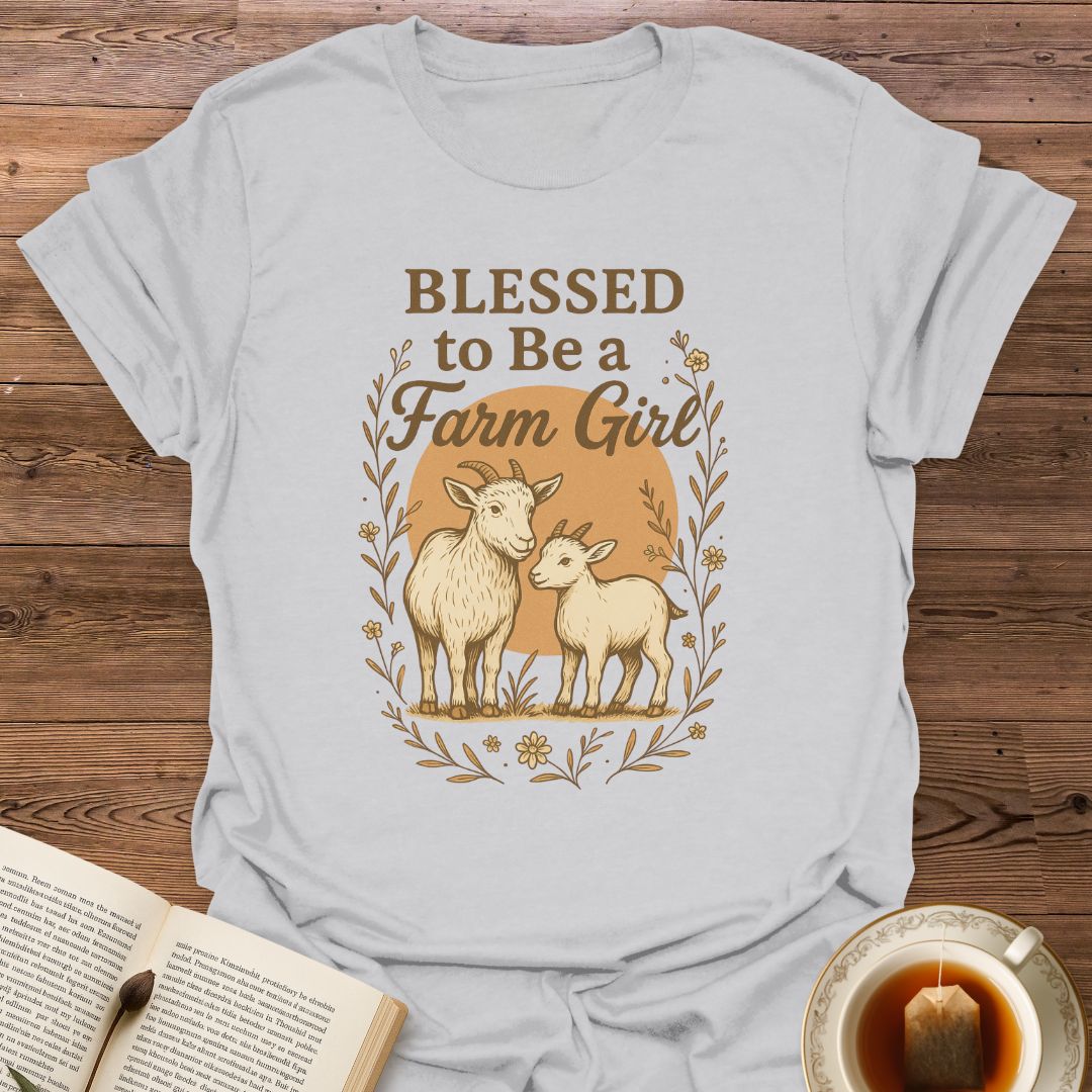 Blessed To Be A Farm Girl T-Shirt