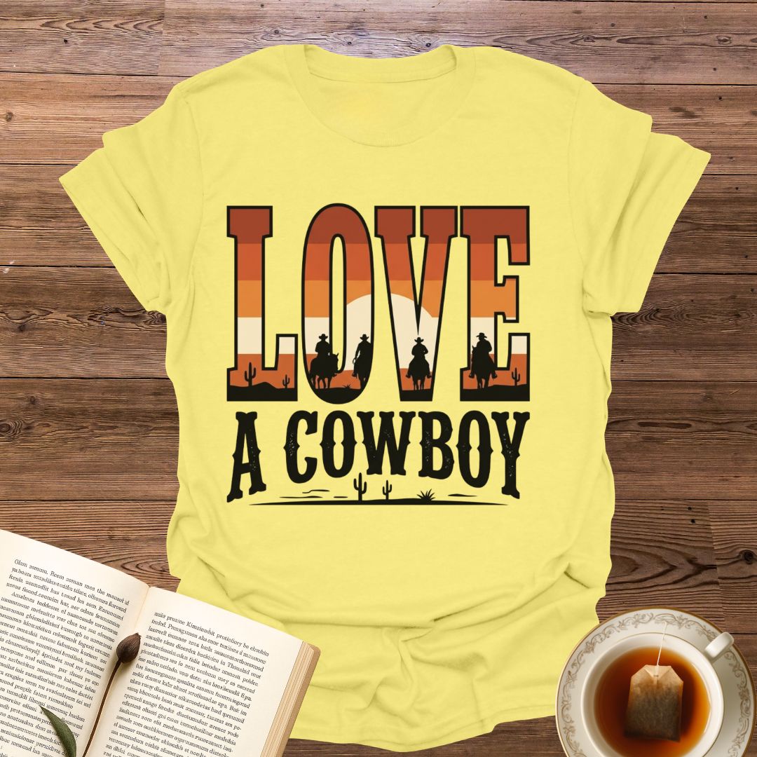 Love A Cowboy T-Shirt