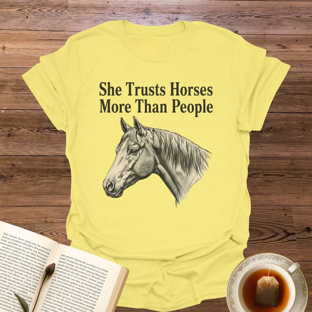 She Trust Horses T-Shirt