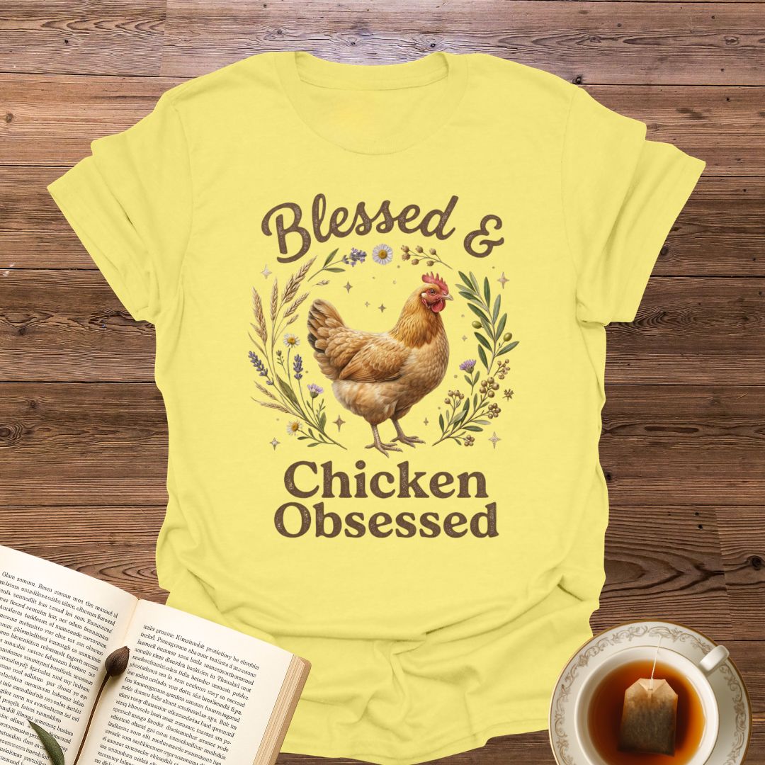Blessed & Chicken Obsessed T-Shirt