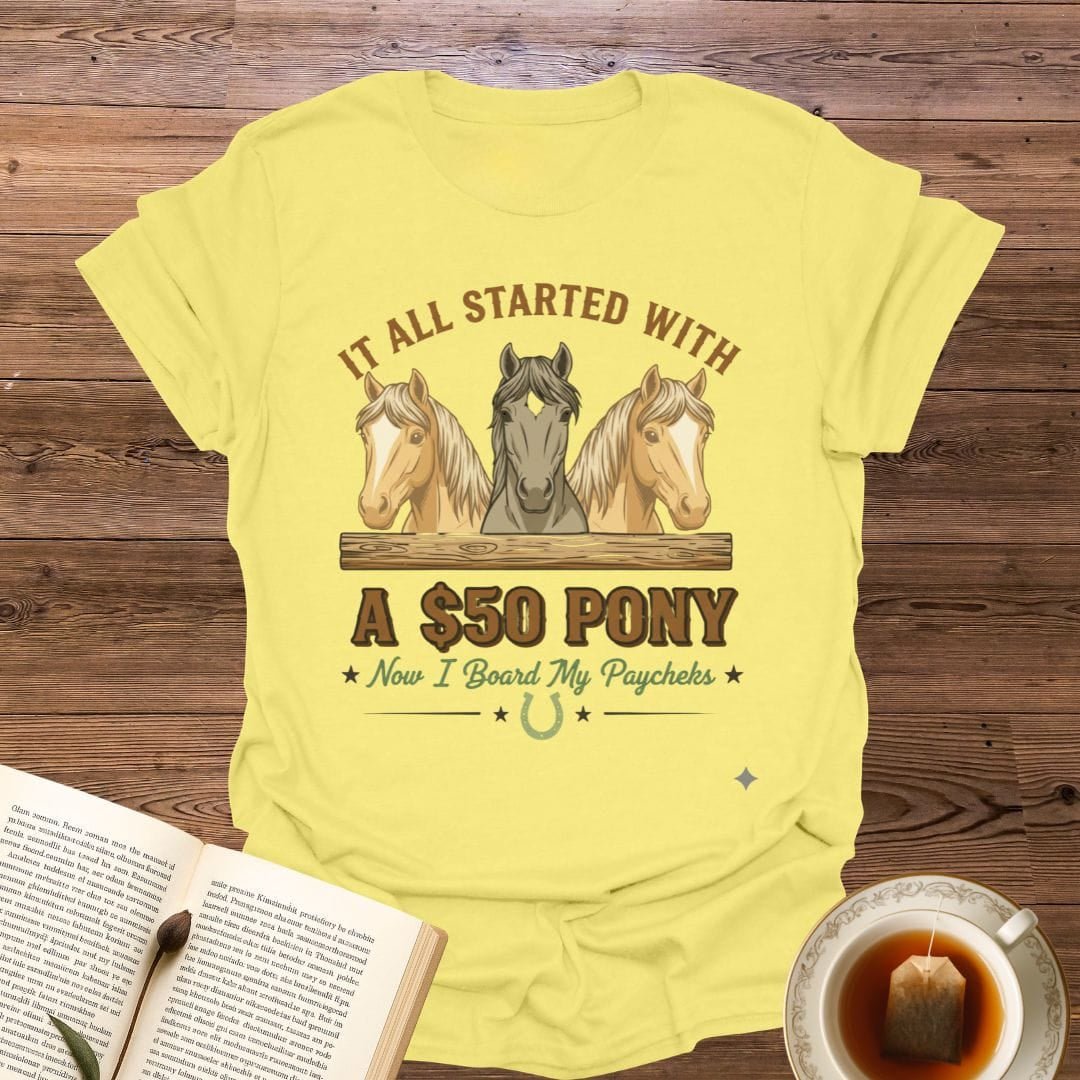 $50 Pony T-Shirt