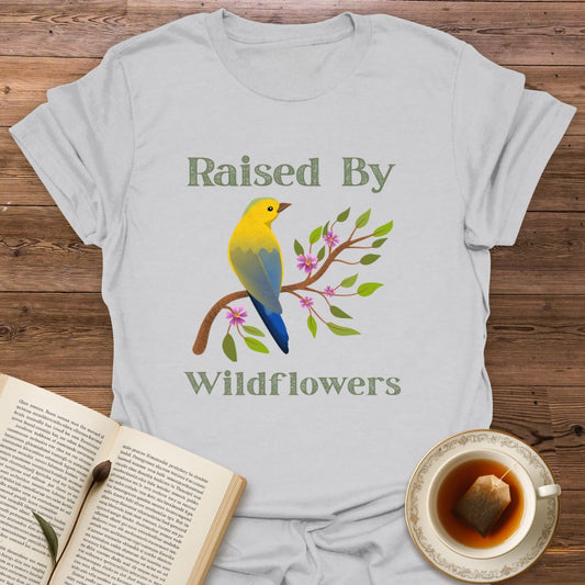 Raised by Wildflowers, Bird  T-Shirt
