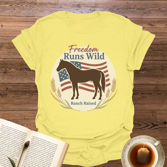 Freedom Runs Wild T-Shirt