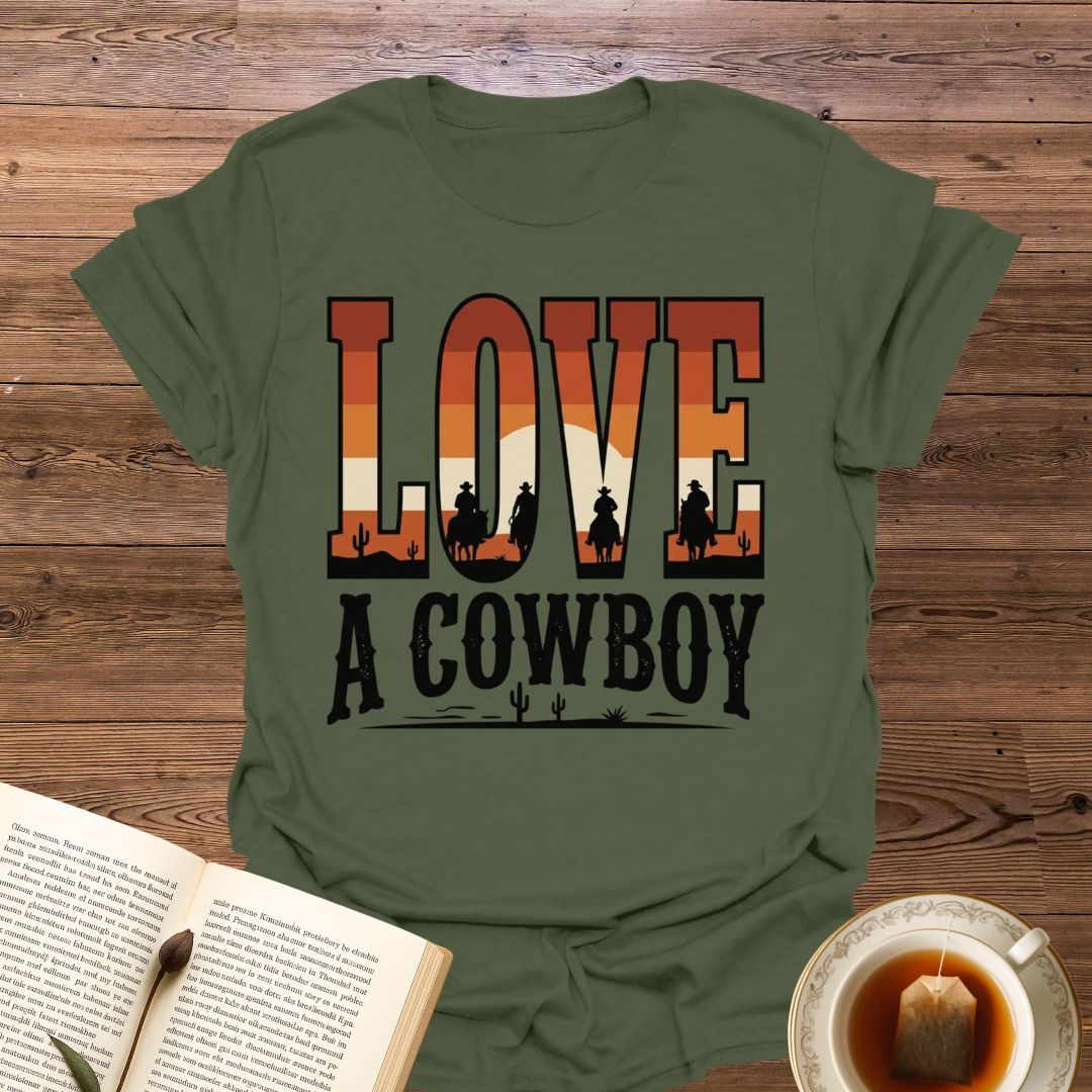 Love A Cowboy T-Shirt