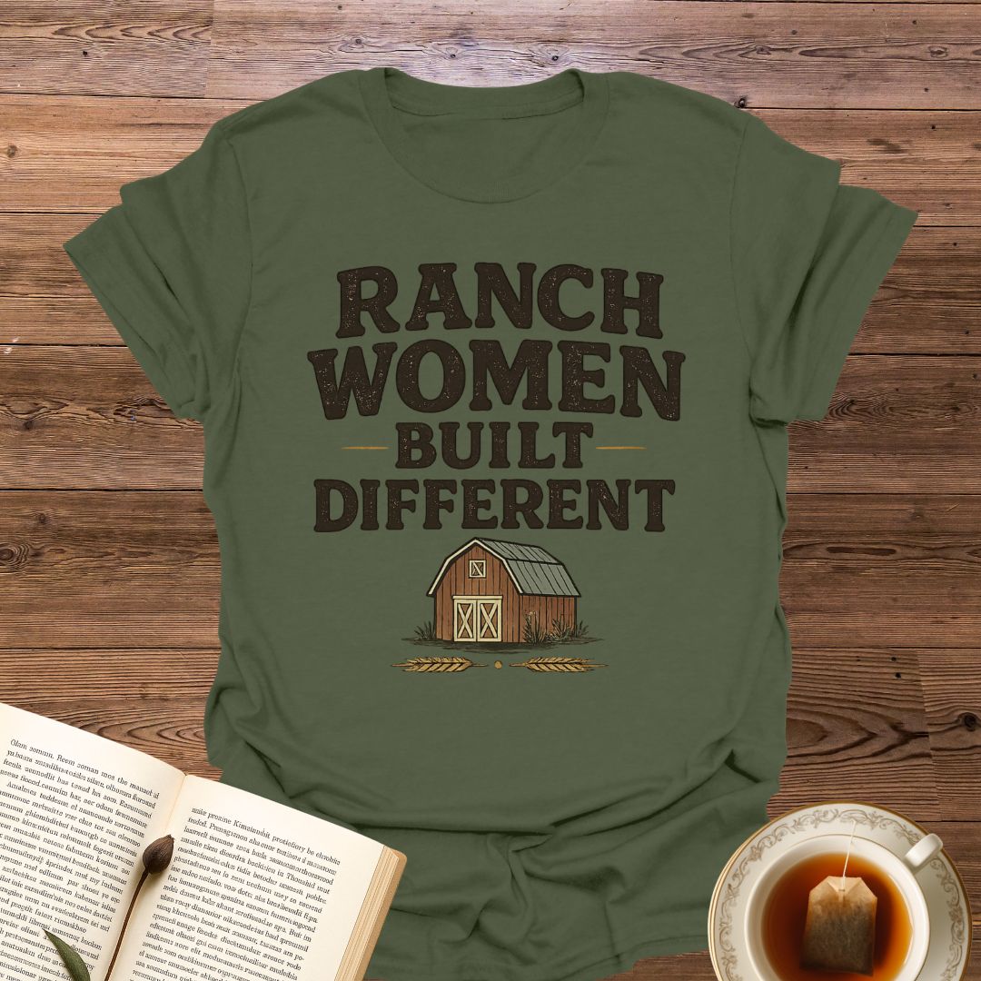 Ranch Women Built Different T-Shirt
