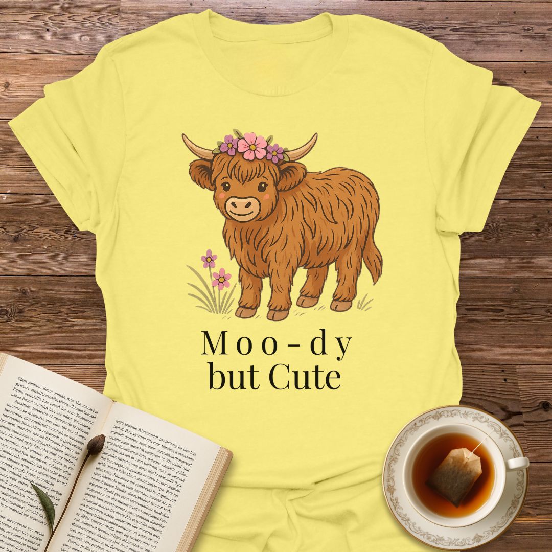 Moo-dy But Cute - Classic T-Shirt