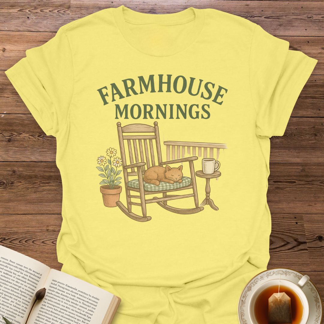 Farmhouse Mornings - Classic T-Shirt