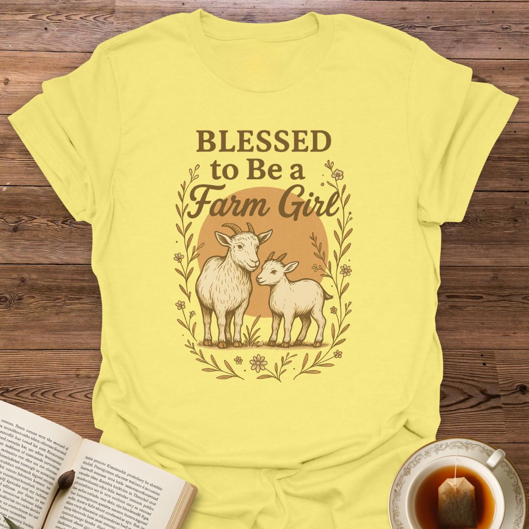 Blessed To Be A Farm Girl T-Shirt