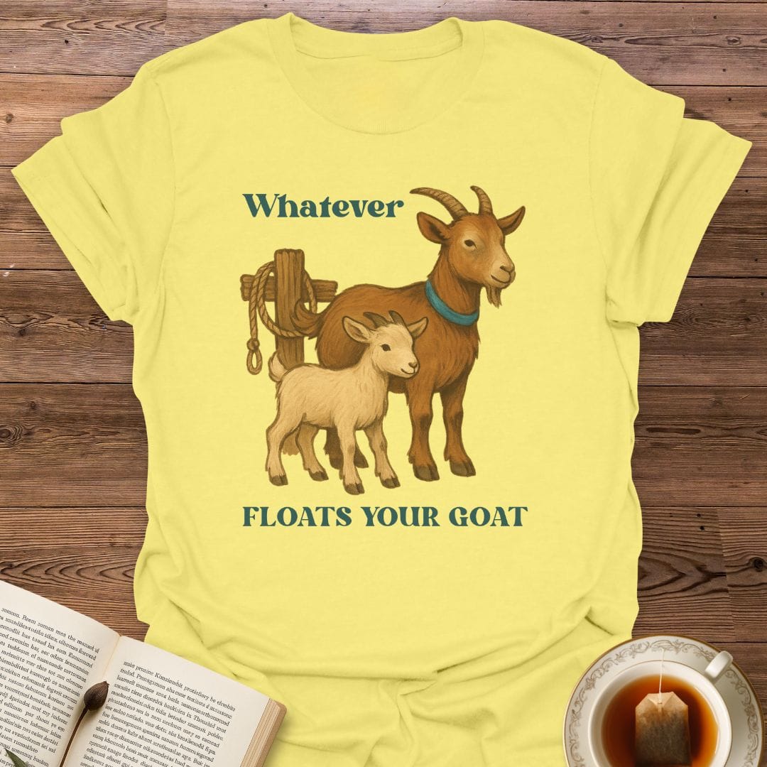 Whatever Floats Your Goat T-Shirt