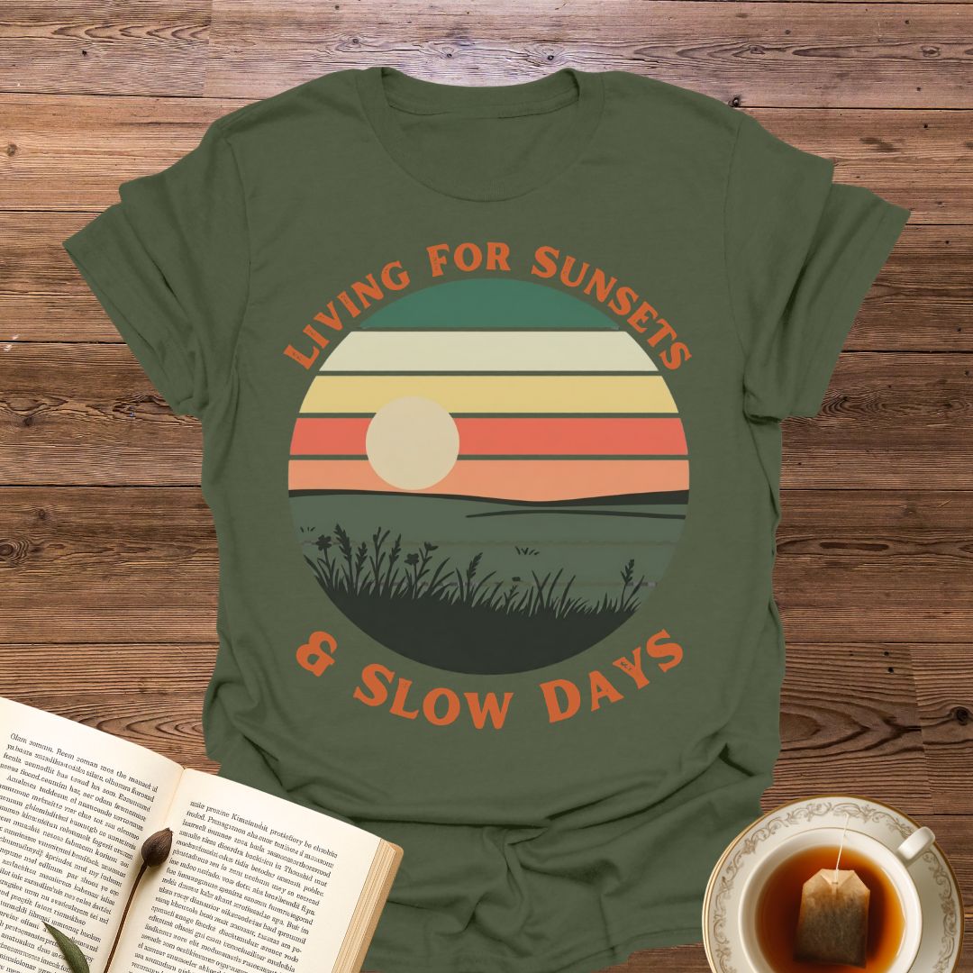 Living for Sunsets T-Shirt