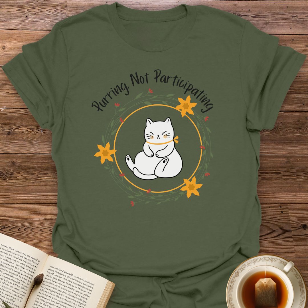 Purring, Not Participating Classic T-Shirt