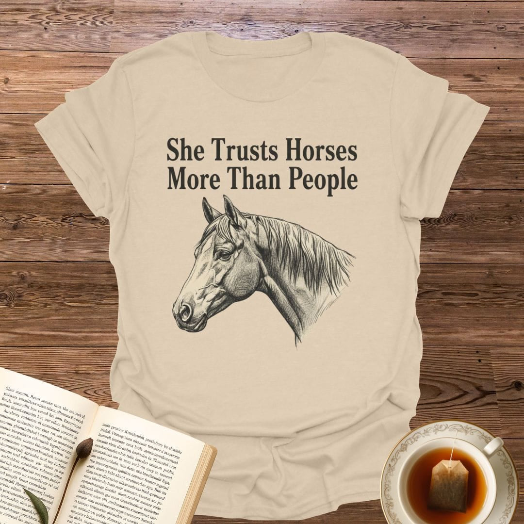 She Trust Horses T-Shirt