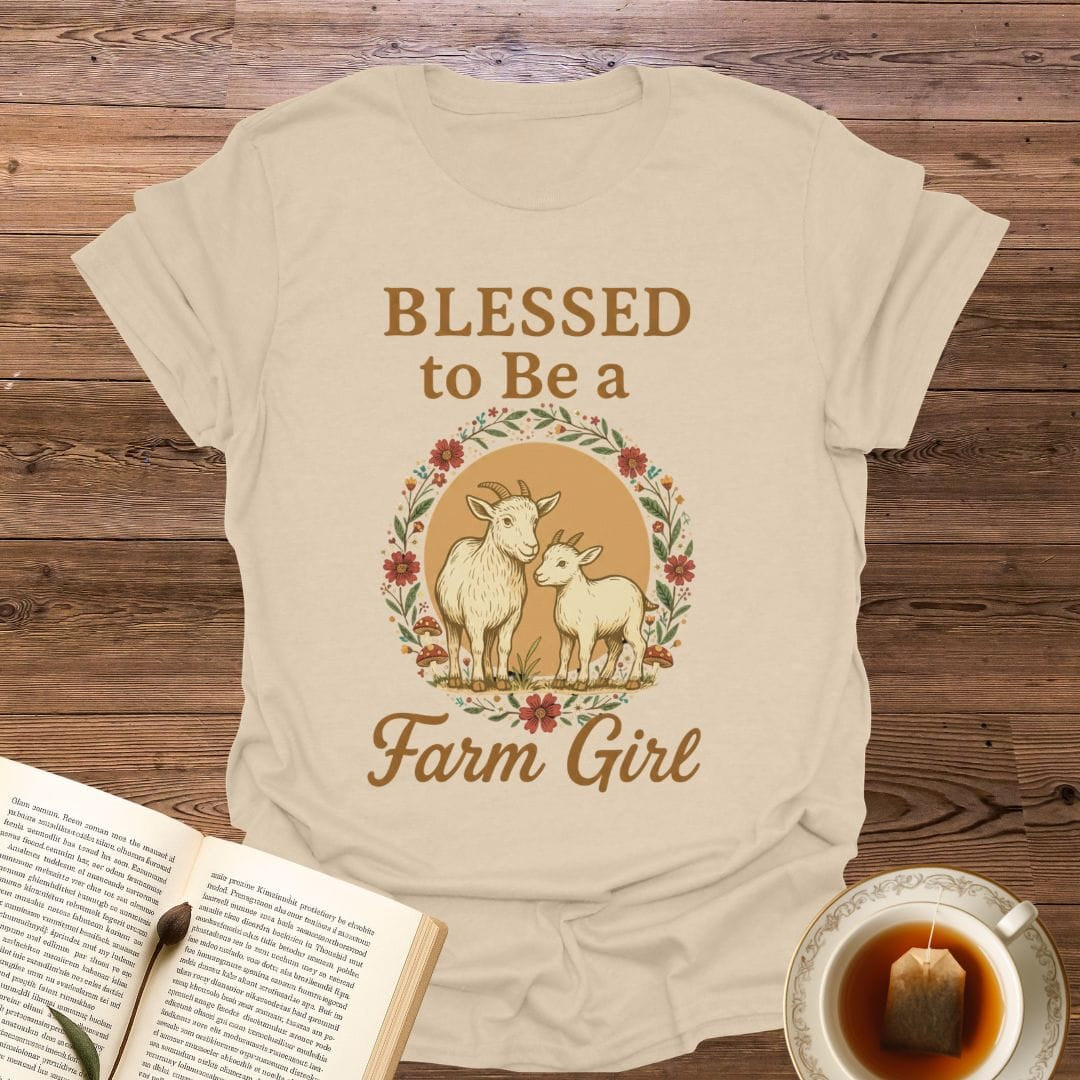 Blessed To Be A Farm Girl T-Shirt