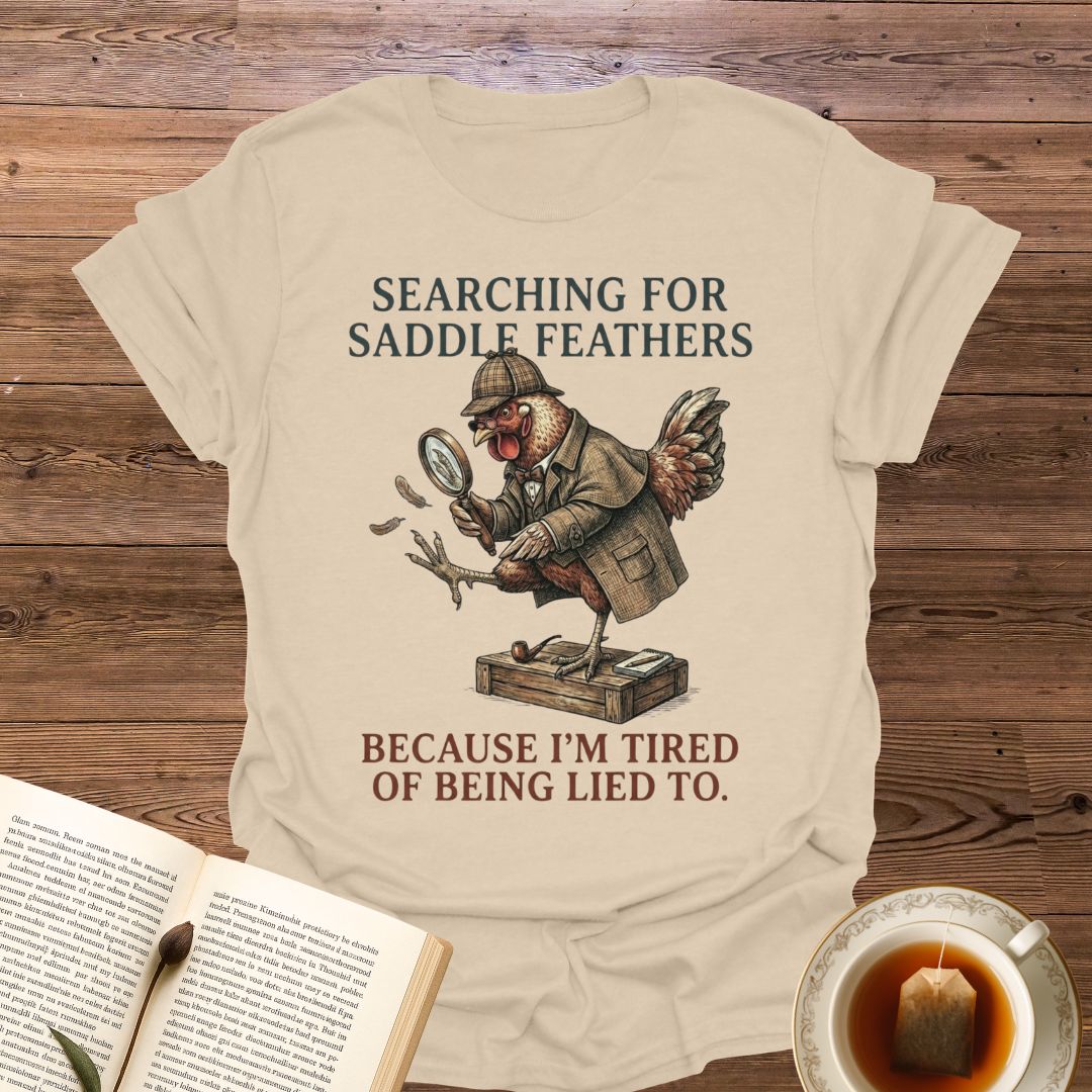 Searching For Saddle Feathers T-Shirt