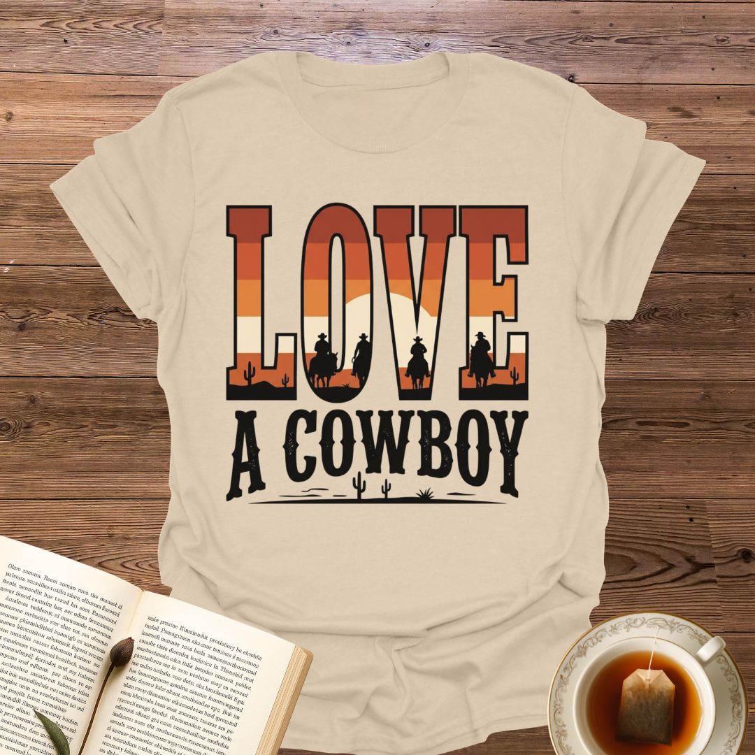 Love A Cowboy T-Shirt