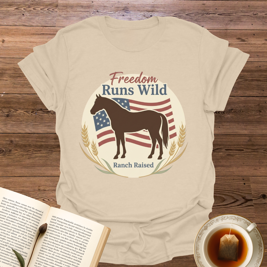 Freedom Runs Wild T-Shirt