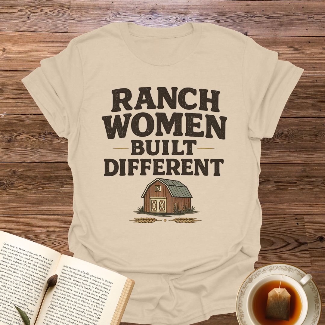 Ranch Women Built Different T-Shirt