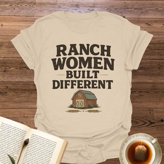 Ranch Women Built Different T-Shirt