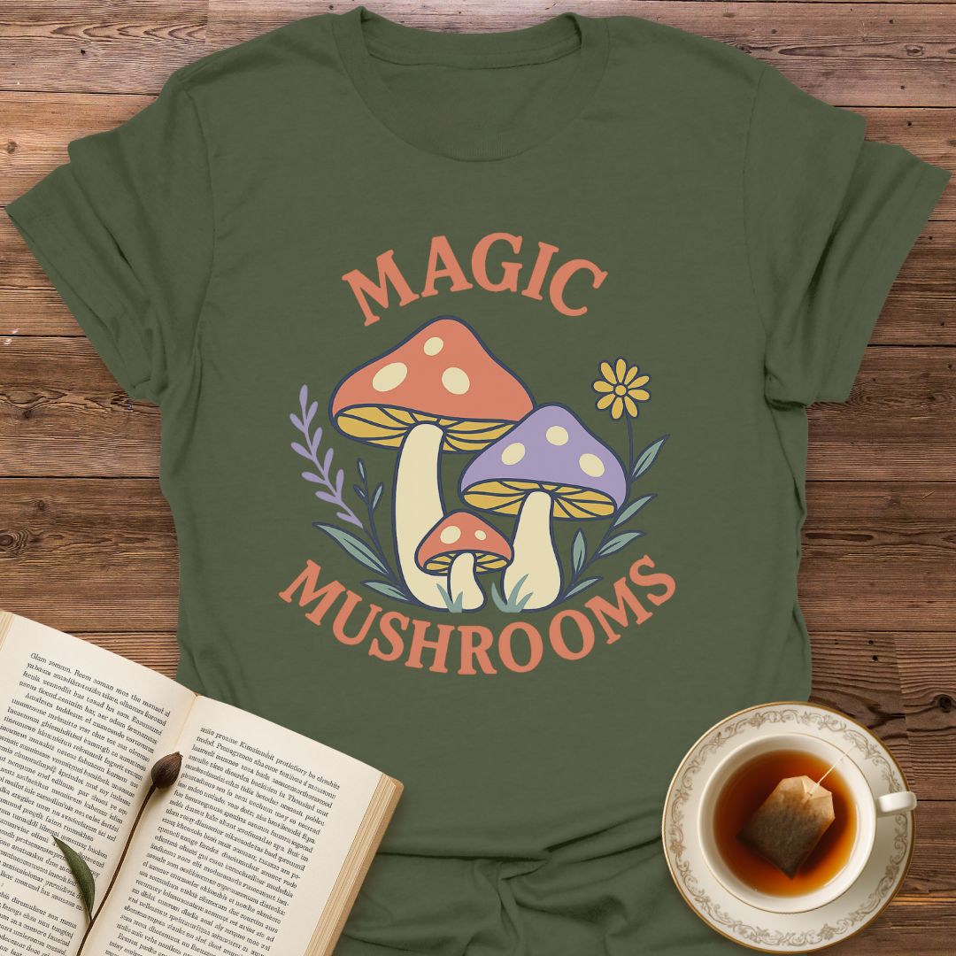 Magic Mushrooms - Classic T-Shirt