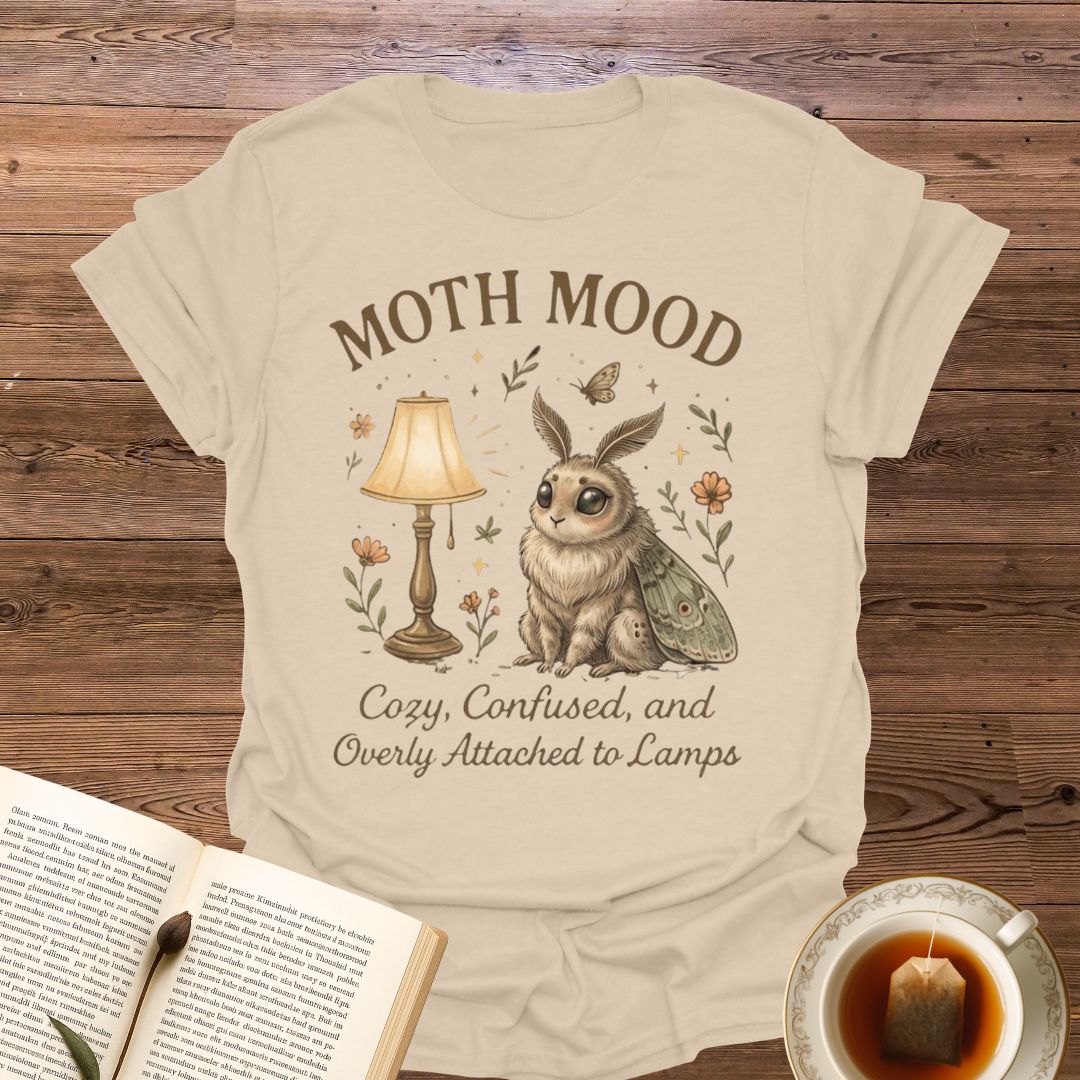Cozy Moth Mood T-Shirt