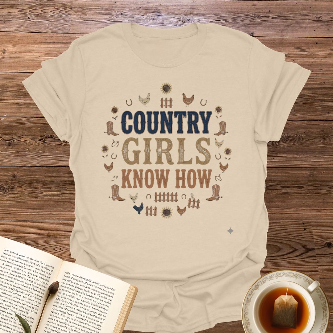 Country Girls Know How T-Shirt