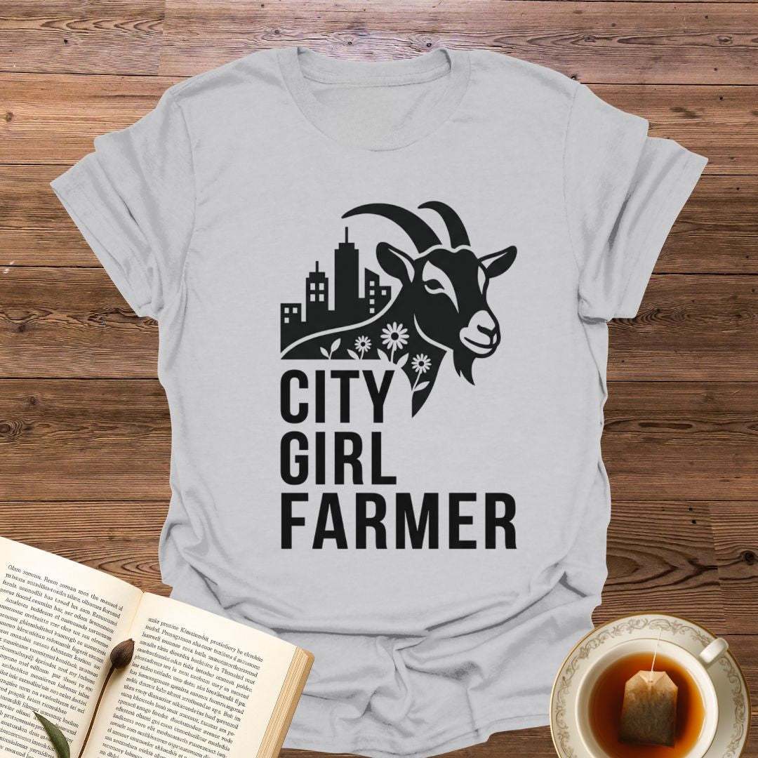 City Girl Farmer Goat T-Shirt