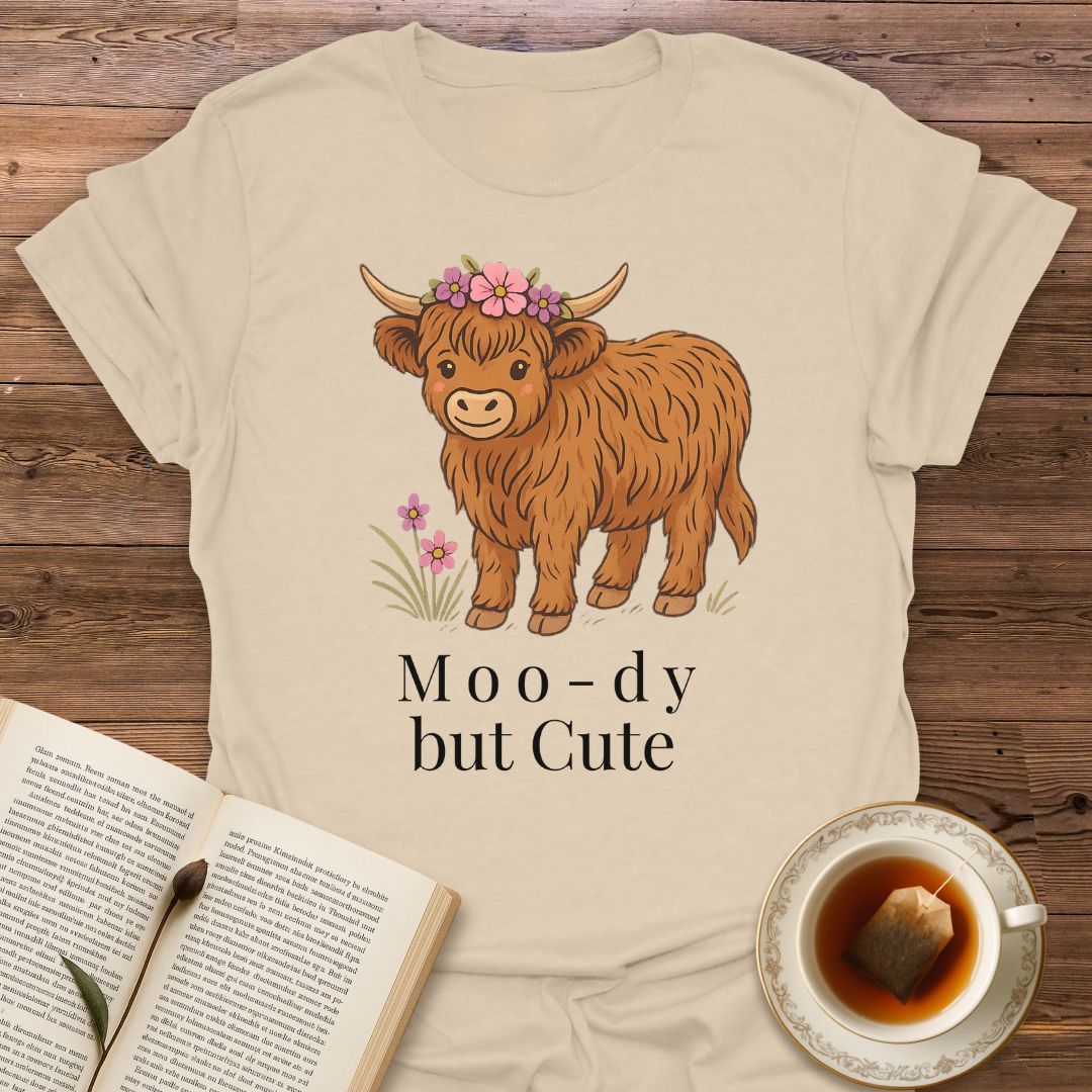 Moo-dy But Cute - Classic T-Shirt