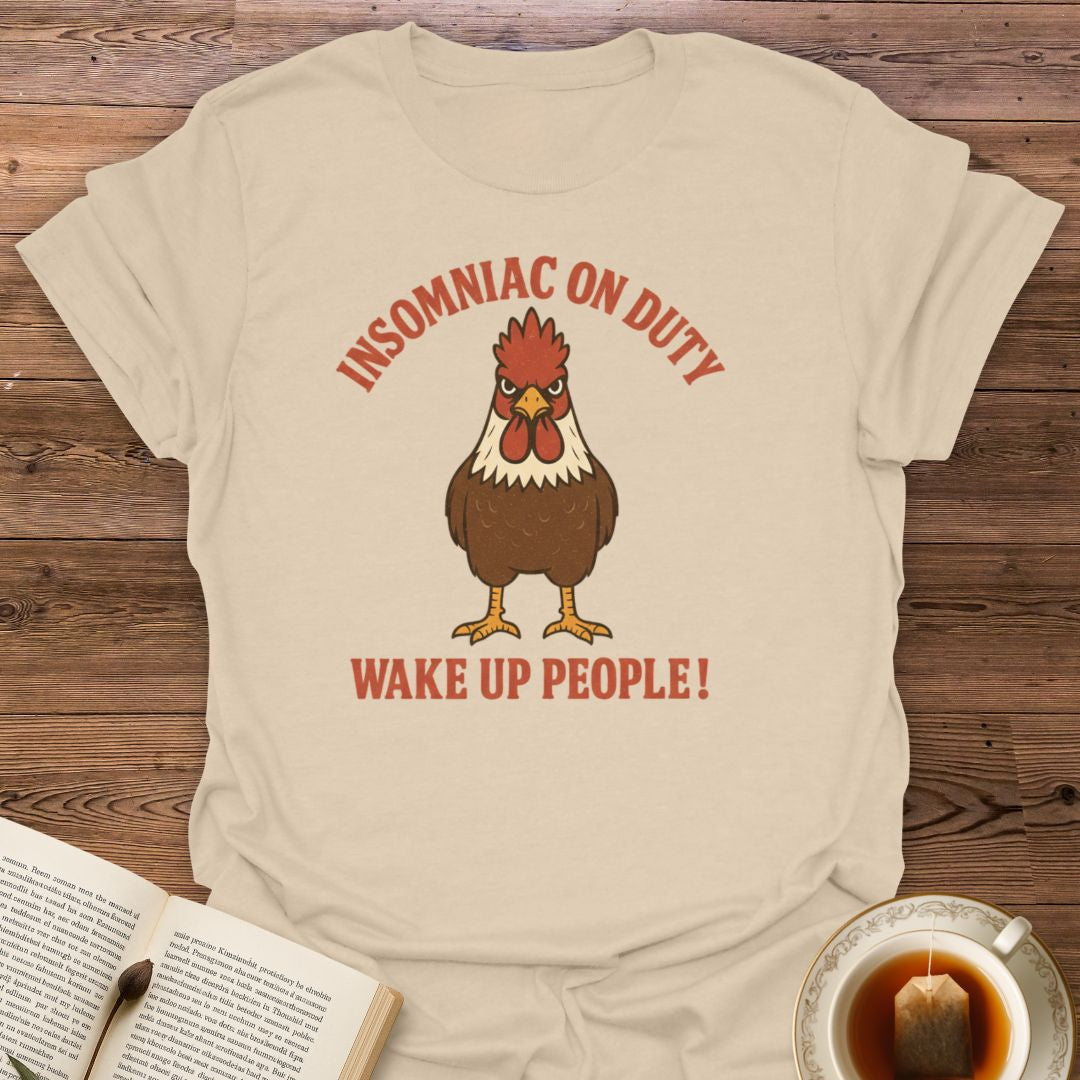 Insomniac On Duty T-Shirt