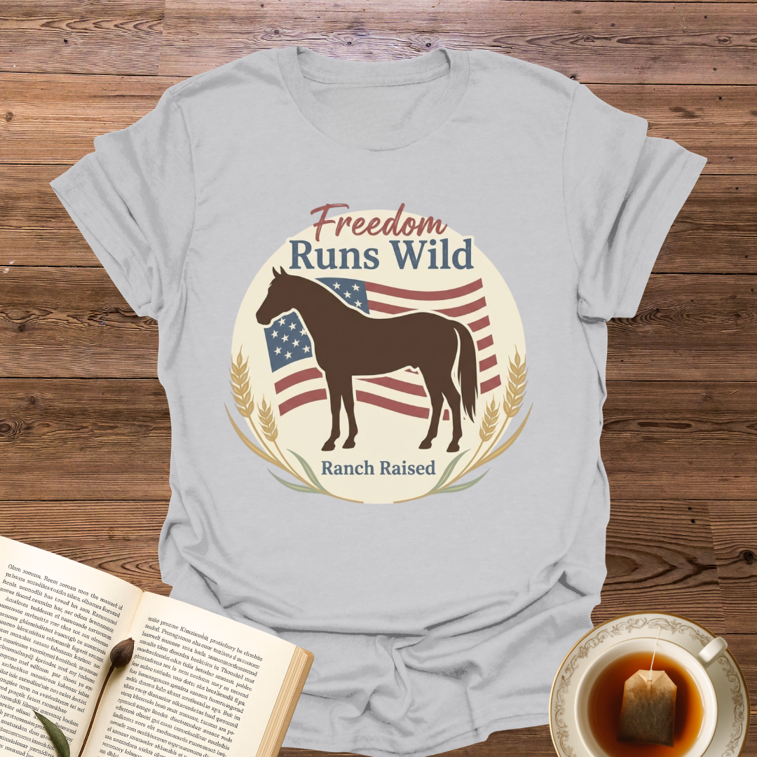 Freedom Runs Wild T-Shirt