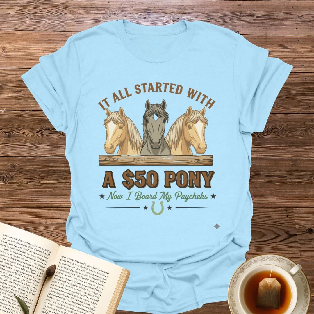 $50 Pony T-Shirt