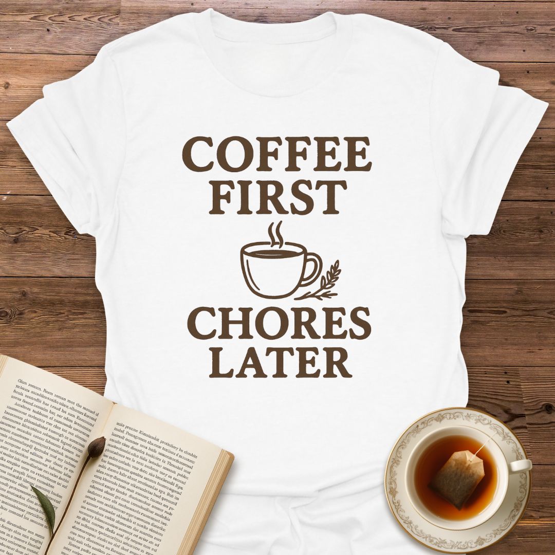 Coffee First - Classic T-Shirt