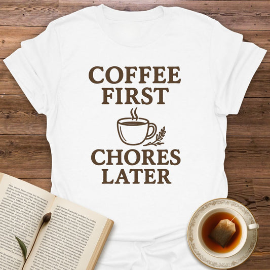 Coffee First - Classic T-Shirt