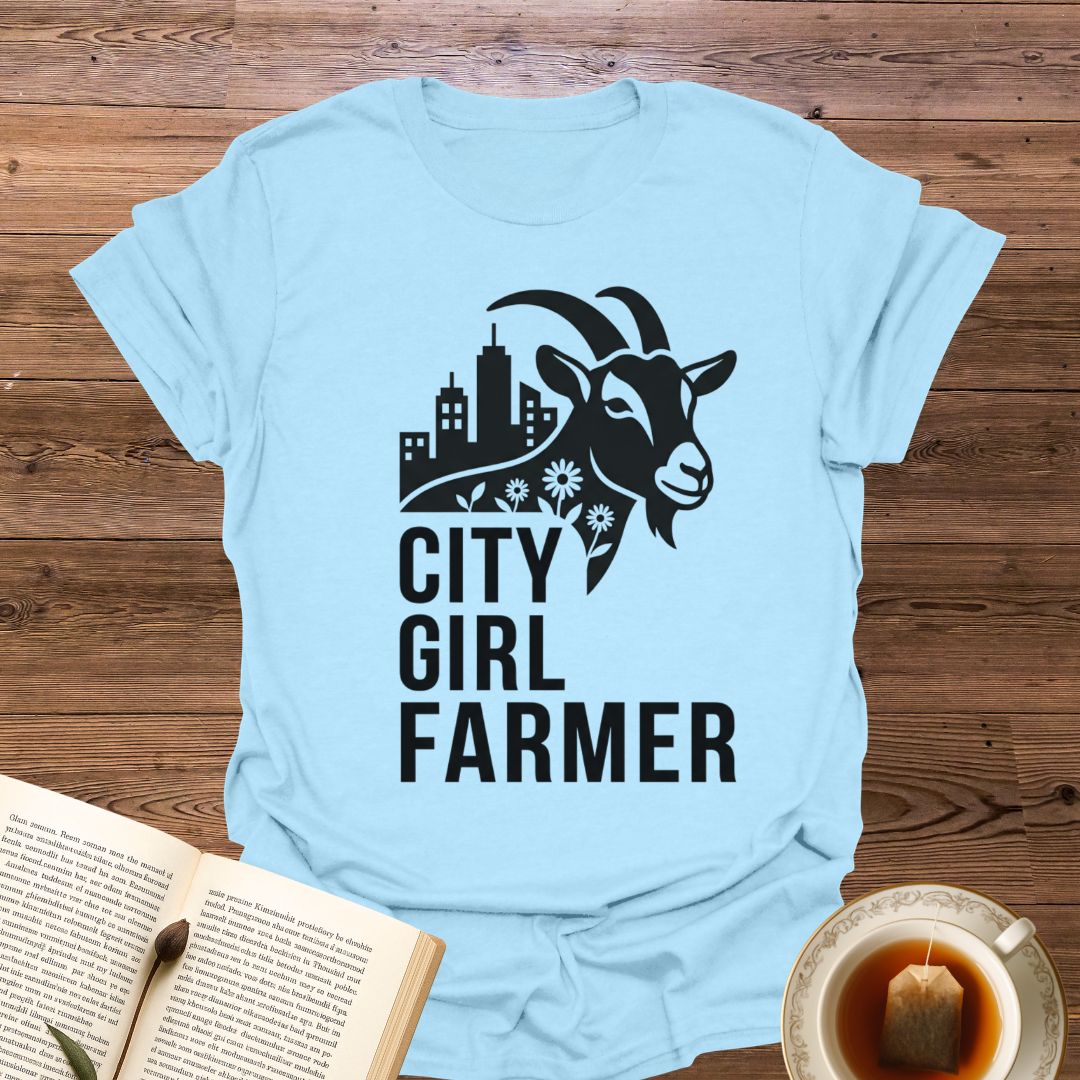 City Girl Farmer Goat T-Shirt